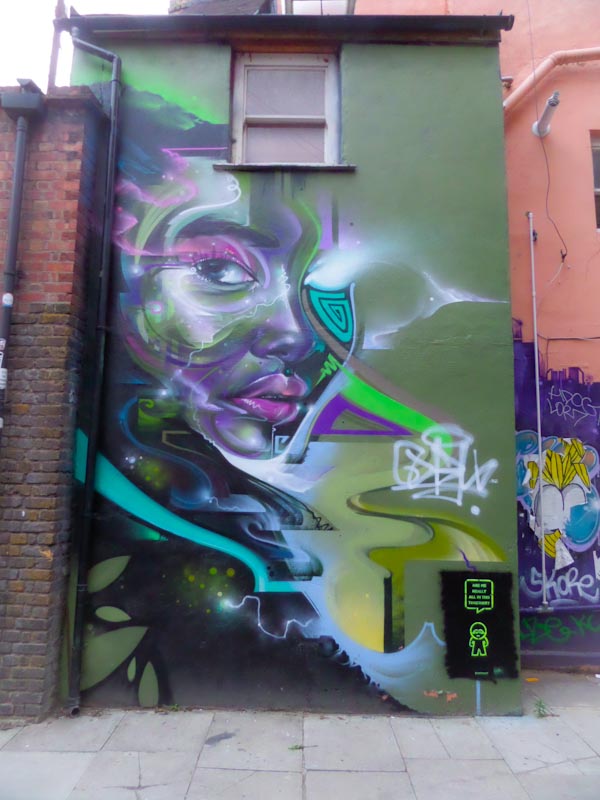 Mr Cenz, Shoreditch, London, August 2016