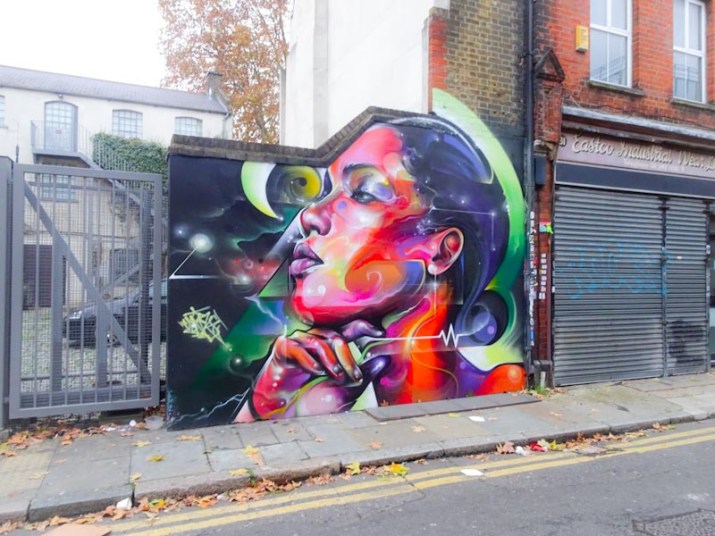 Mr Cenz, Shoreditch, London, November 2018