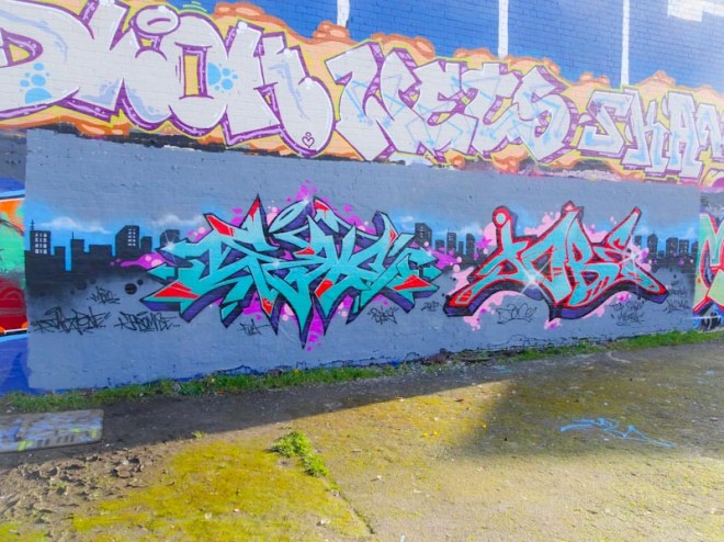 Dibz and Shade One, Dean Lane, Bristol, March 2020