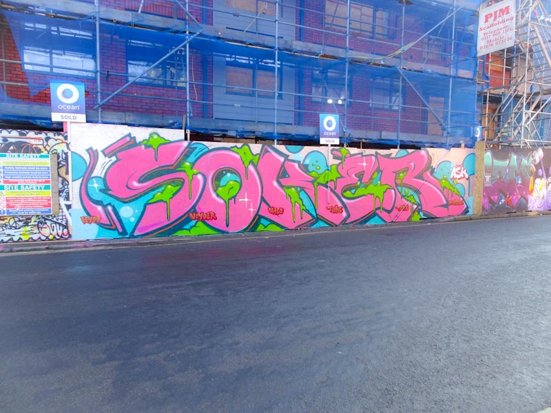 Soker, Raleigh Road, Bristol, February 2019