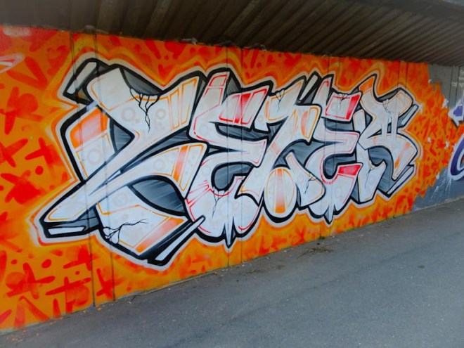 Rezwonk, M32 cycle path, Bristol, April 2019