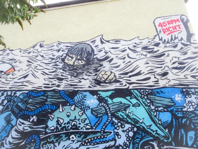 RichT and 45RPM, St Mark's Avenue, Bristol, September 2019