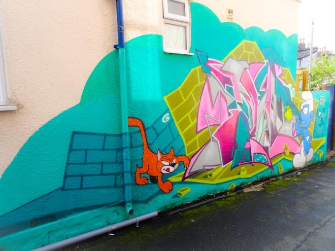 Deamze, St Mark's Avenue, Bristol, September 2019