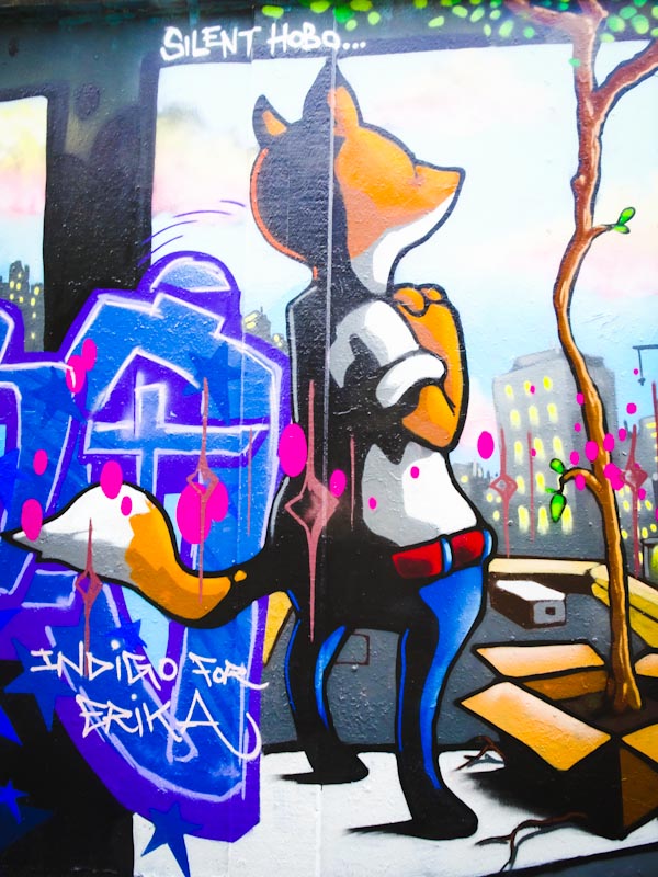 Silent Hobo, M32 roundabout, Bristol, September 2019