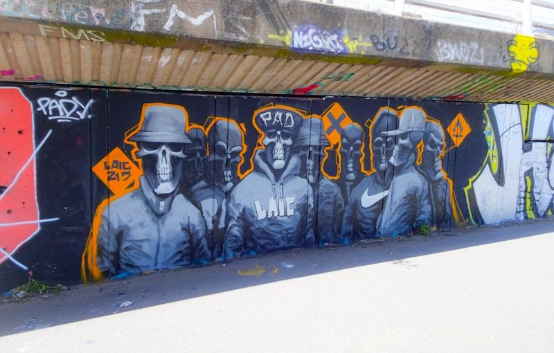 Laic217, M32 cycle path, Bristol, May 2020