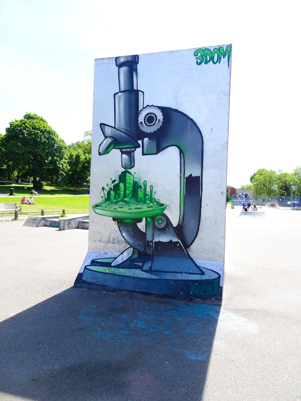 3Dom, St George skate park, Bristol, May 2020