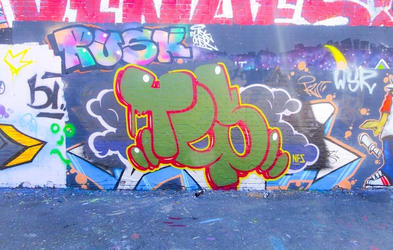 Slim Pickings, Dean Lane, Bristol, July 2018