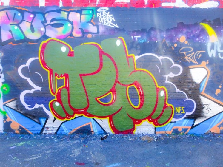 Slim Pickings, Dean Lane, Bristol, July 2018