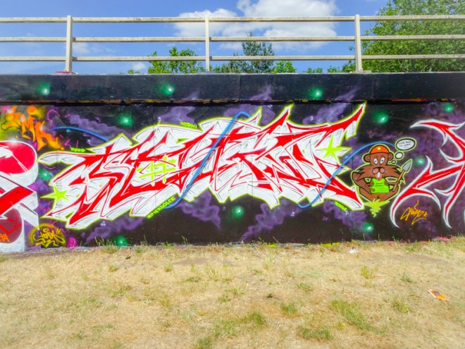 Soge, M32 roundabout, Bristol, June 2020