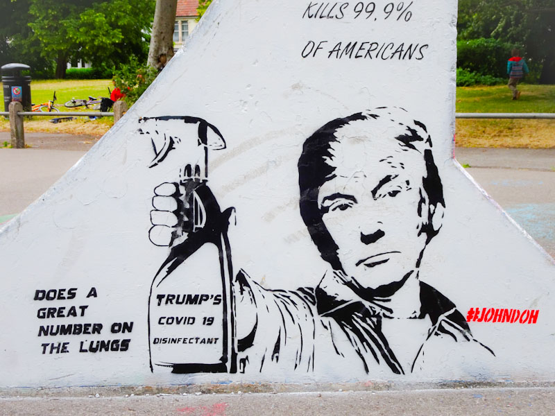 John D'oh, St George, Bristol, June 2020