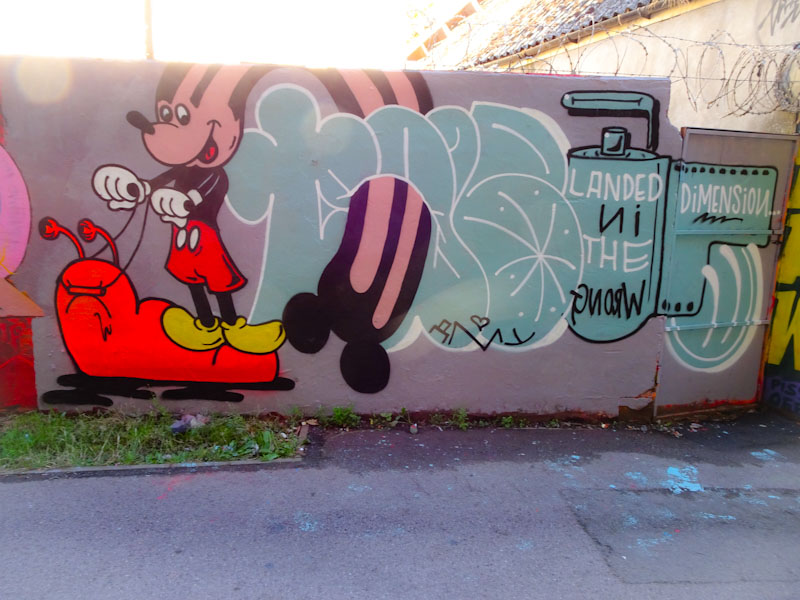 Taboo, M32 cycle path, Bristol, June 2020