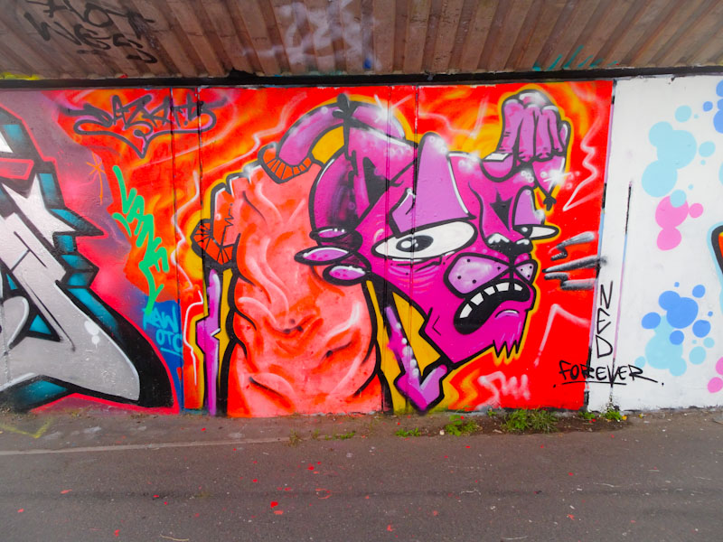 Daz Cat, M32 cycle path, Bristol, June 2020