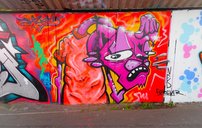 Daz Cat, M32 cycle path, Bristol, June 2020