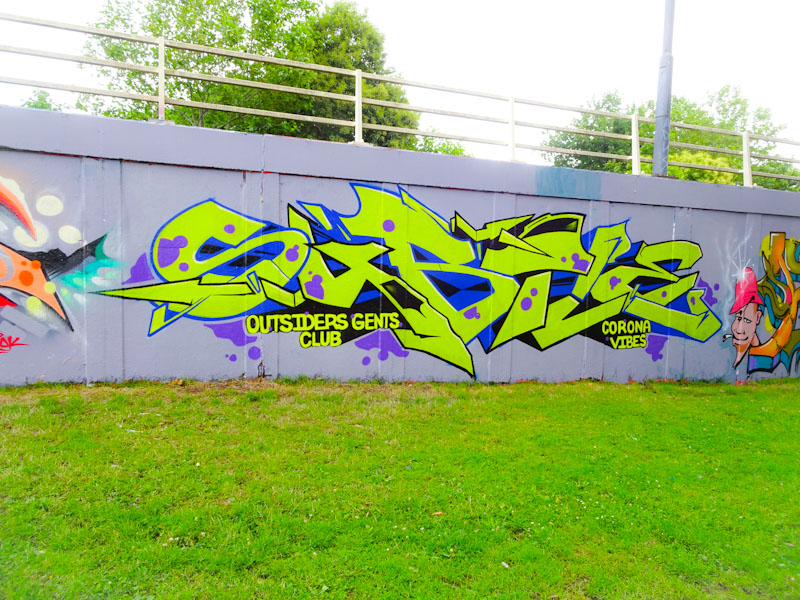 Subtle, M32 roundabout, Bristol, June 2020