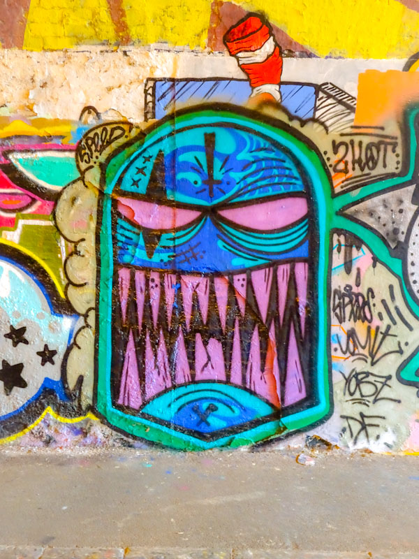 Angry Face, St Werburghs, Bristol, June 2020