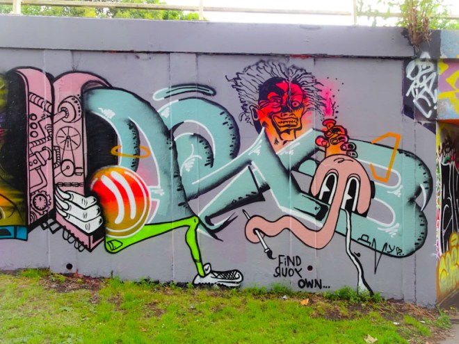 Taboo, M32 roundabout, Bristol, June 2020