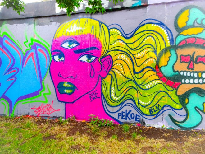 Pekoe, M32 roundabout, Bristol, June 2020