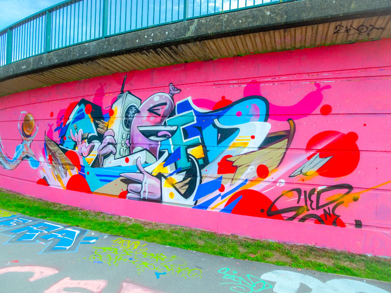 Sled One, Cumberland Basin, Bristol, July 2020