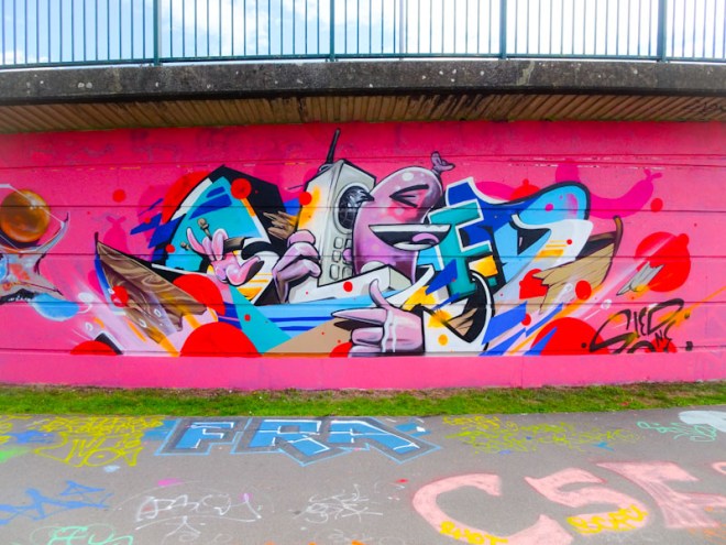 Sled One, Cumberland Basin, Bristol, July 2020