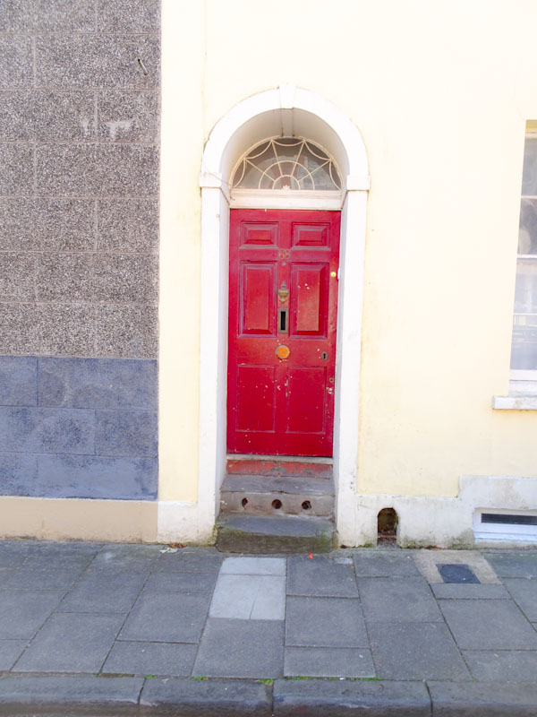 A smart front door with boot scraper, Montpelier, Bristol, May 2020