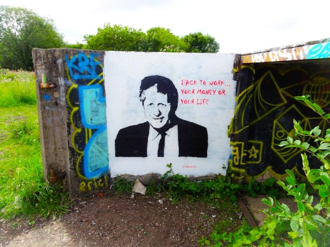 John D'oh, Purdown Battery, Bristol, July 2020