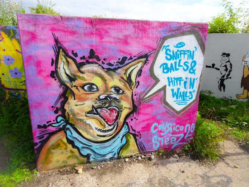 Conrico, Purdown battery, Bristol, July 2020