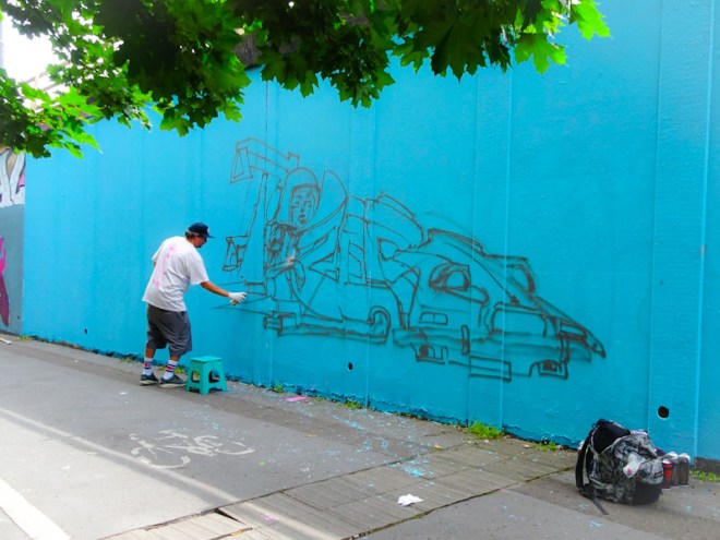 Tizer, M32 roundabout, Bristol, July 2020