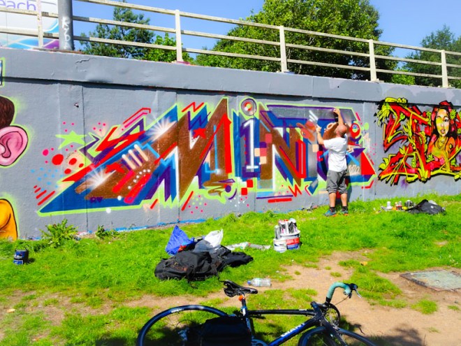 Minto, M32 roundabout, Bristol, July 2020