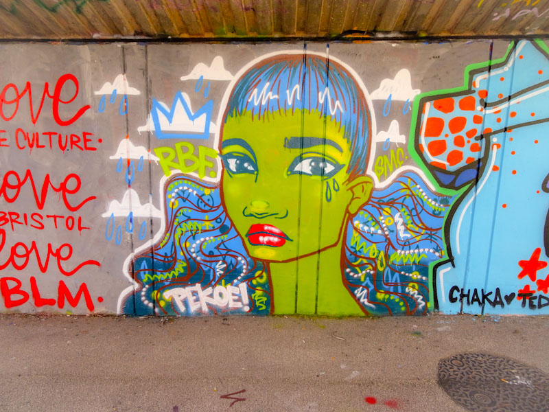 Pekoe, M32 cycle path, Bristol, July 2020