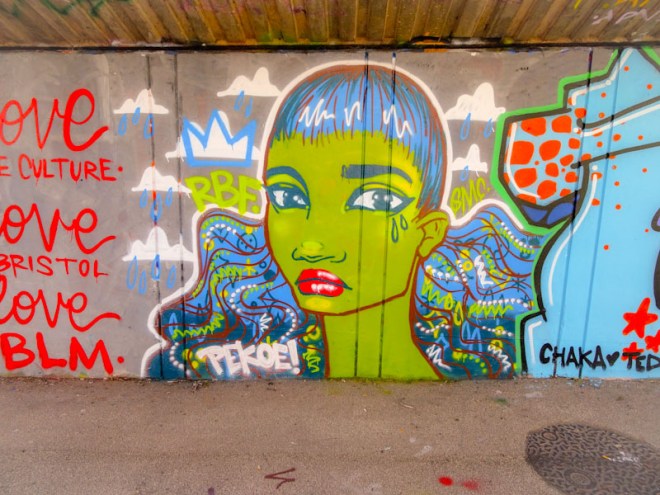 Pekoe, M32 cycle path, Bristol, July 2020