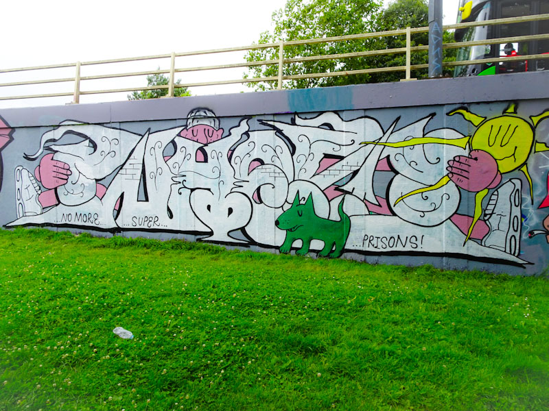 Whos, M32 roundabout, Bristol, July 2020