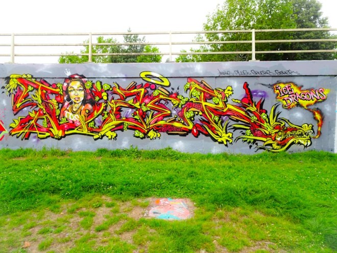 Tizer, M32 roundabout, Bristol, July 2020