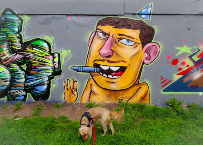 Kid Crayon, M32 roundabout, Bristol, July 2020