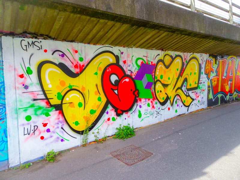 Decay and Sludge, M32 cycle path, Bristol, August 2020