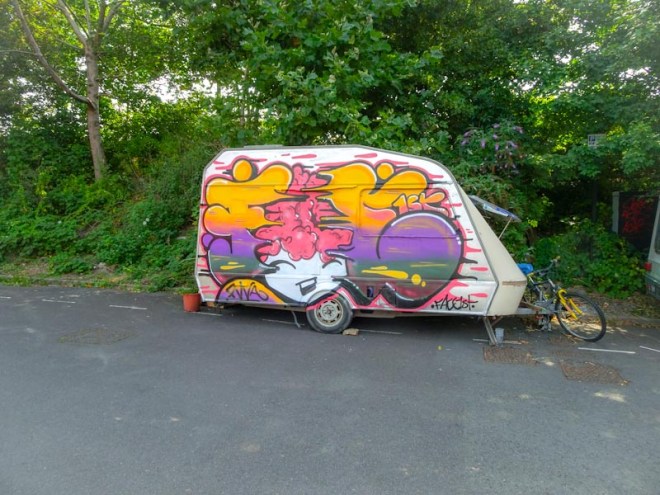 Face 1st, M32 roundabout, Bristol, August 2020