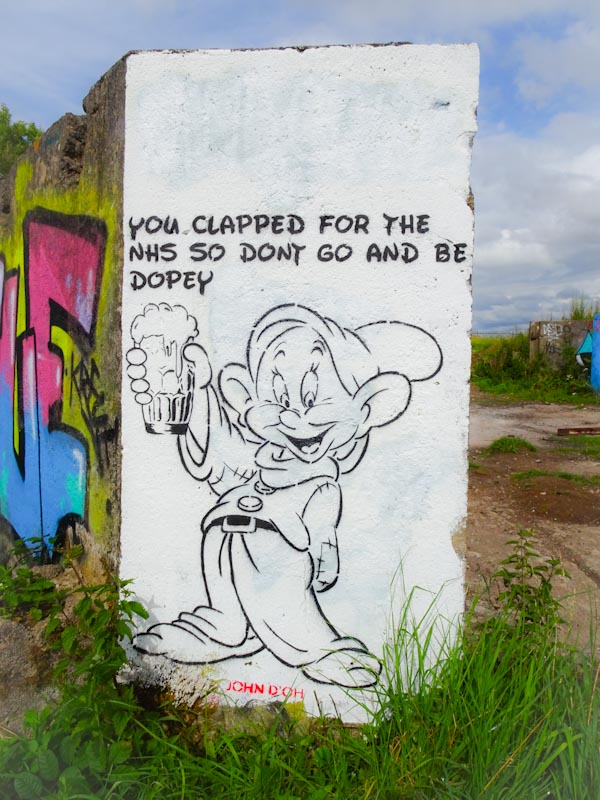 John D'oh, Purdown Battery, Bristol, July 2020