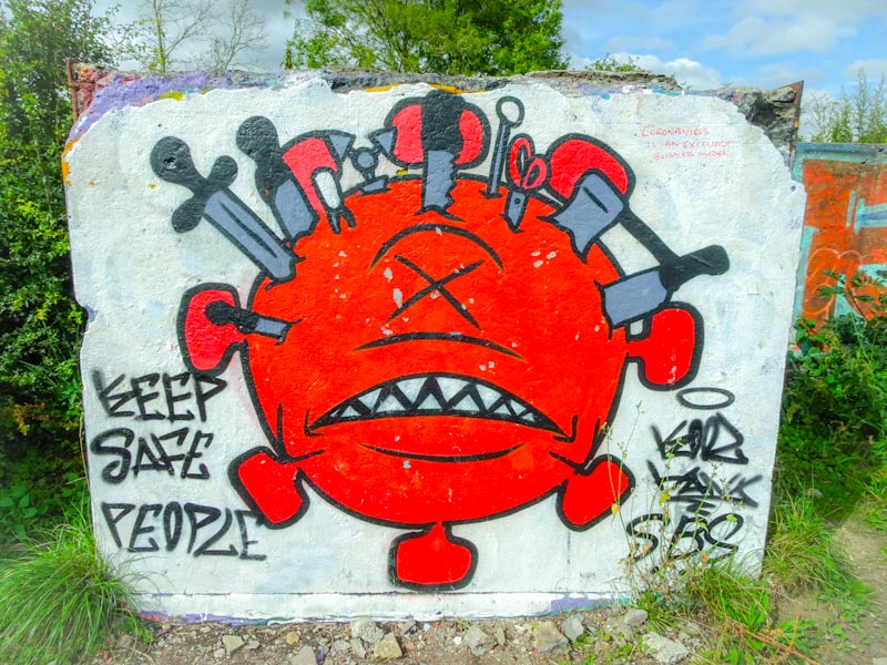 Kool Hand, Purdown Battery, Bristol, July 2020