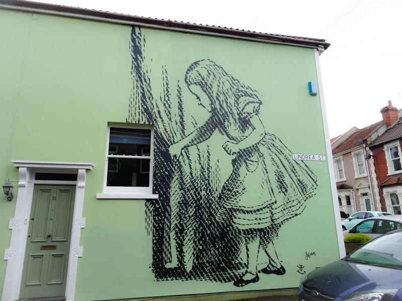 Stewy and Voice of Joan, Lindrea Street, Bristol, July 2020