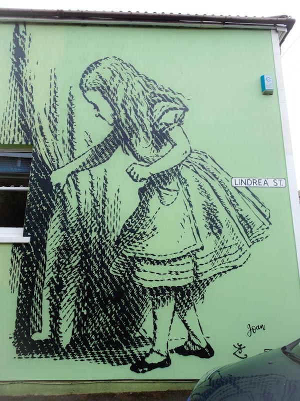 Stewy and Voice of Joan, Lindrea Street, Bristol, July 2020