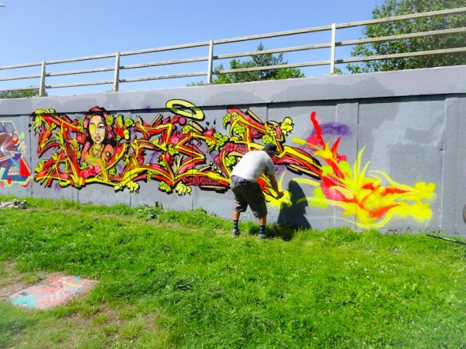 Tizer, M32 roundabout, Bristol, July 2020