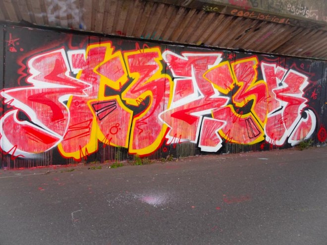 Reezwonk, M32 cycle path, Bristol, July 2020