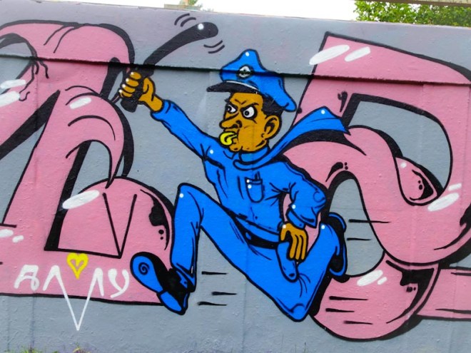 Taboo, M32 roundabout, Bristol, July 2020