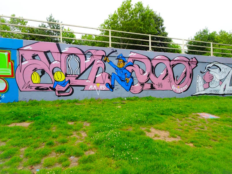 Taboo, M32 roundabout, Bristol, July 2020