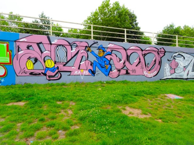 Taboo, M32 roundabout, Bristol, July 2020