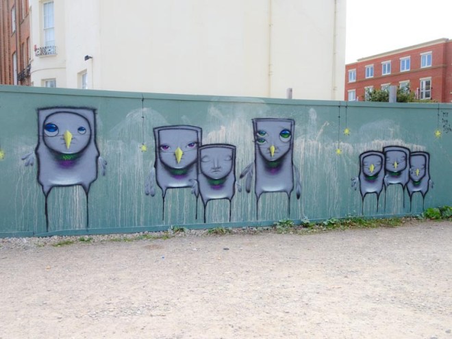 My Dog Sighs, Paint Festival 2020, Cheltenham, September 2020