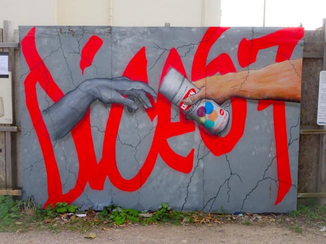 Dice 67, Paint Festival 2020, Cheltenham, September 2020