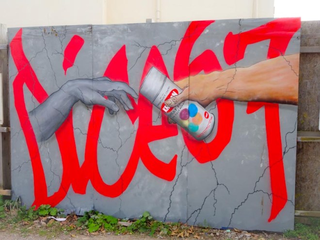 Dice 67, Paint Festival 2020, Cheltenham, September 2020