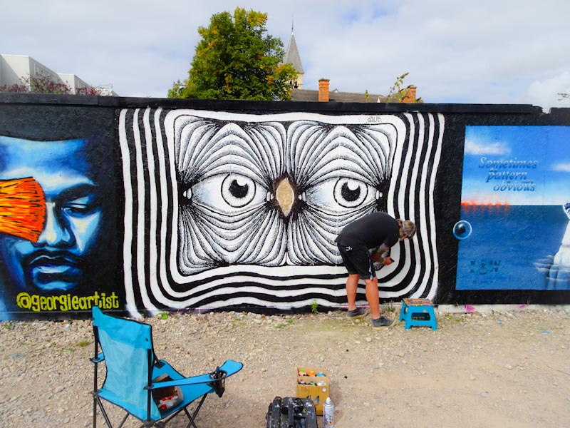 Daub, Paint Festival 2020, Cheltenham, September 2020