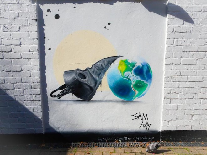 Sam Art, Paint Festival 2020, Cheltenham, September 2020