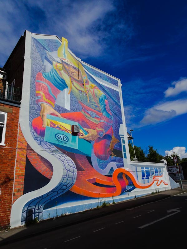 WD, Paint Festival 2019, Cheltenham, September 2020